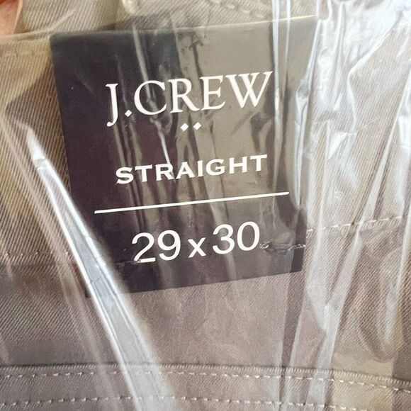 J. Crew Straight-fit five-pocket tech pant Metropolis Gray Size 29x30 NWT CG392 - Picture 7 of 8